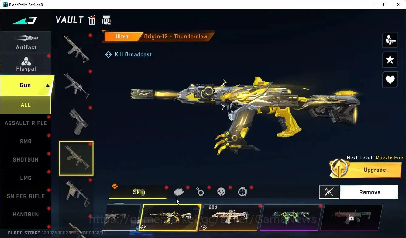 Blood Strike Accounts ASIA|ETERNAL DeAgle+Collab TR FN2000,JAck-Takemich image 12