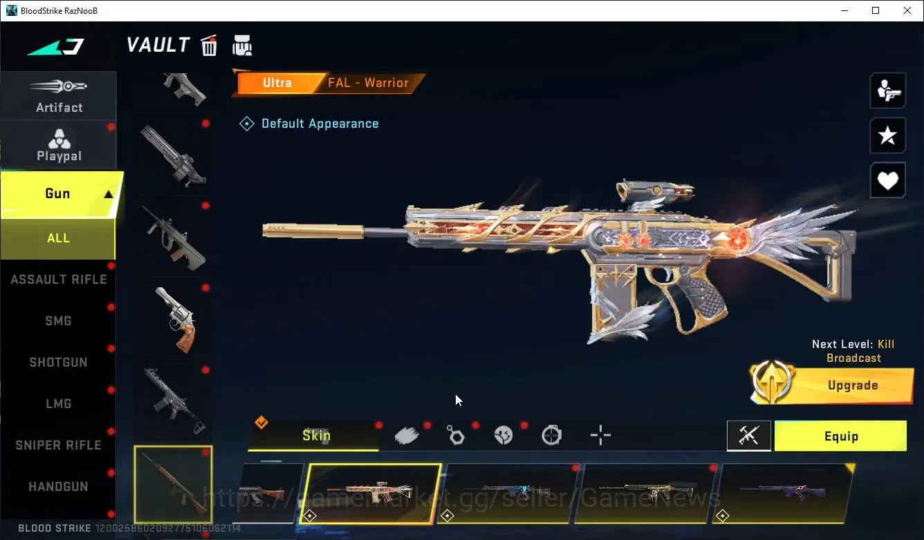 Blood Strike Accounts ASIA|ETERNAL DeAgle+Collab TR FN2000,JAck-Takemich image 19