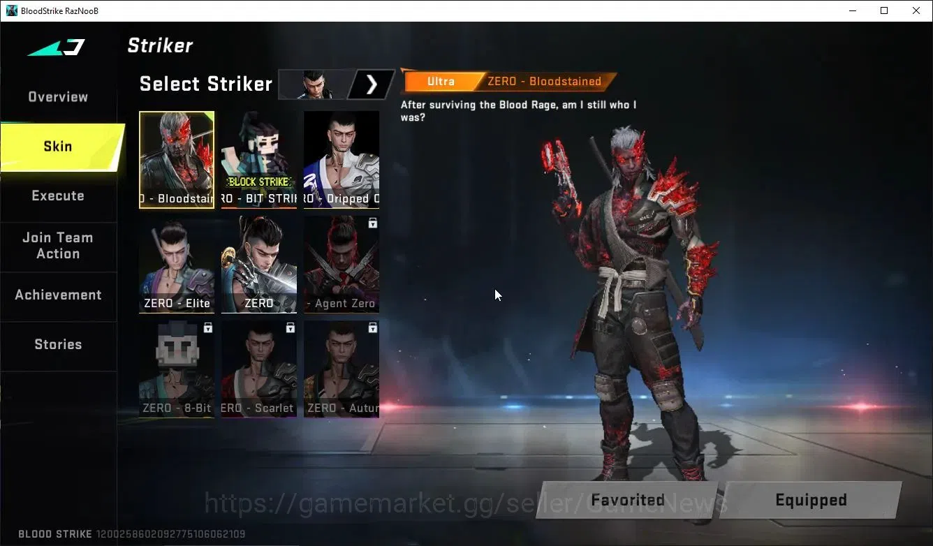 Blood Strike Accounts ASIA|ETERNAL DeAgle+Collab TR FN2000,JAck-Takemich image 4