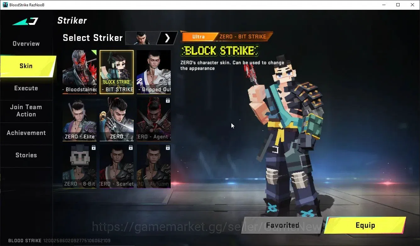 Blood Strike Accounts ASIA|ETERNAL DeAgle+Collab TR FN2000,JAck-Takemich image 5