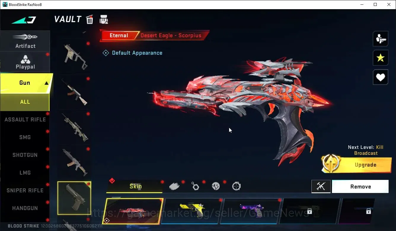 Blood Strike Accounts ASIA|ETERNAL DeAgle+Collab TR FN2000,JAck-Takemich image 9