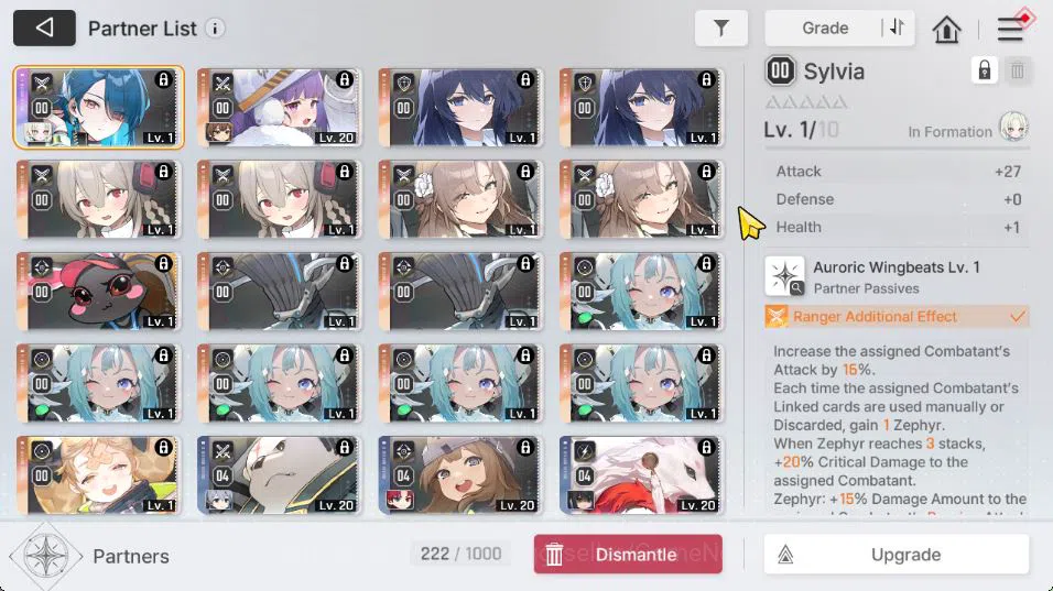 Chaos Zero Nightmare Accounts GLOBAL Lv40|4 SSR[Heidemarie+Sign,Nine,Yuki,Luke]+ image 10