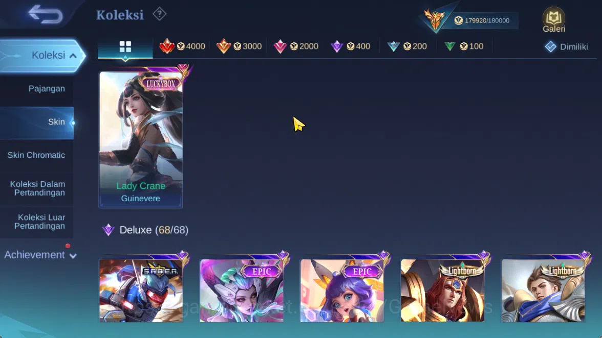 Mobile Legends: Bang Bang Accounts Hero 133|Skin 510|Legend(Miya,Valir),KOF(Chou,Auro image 13