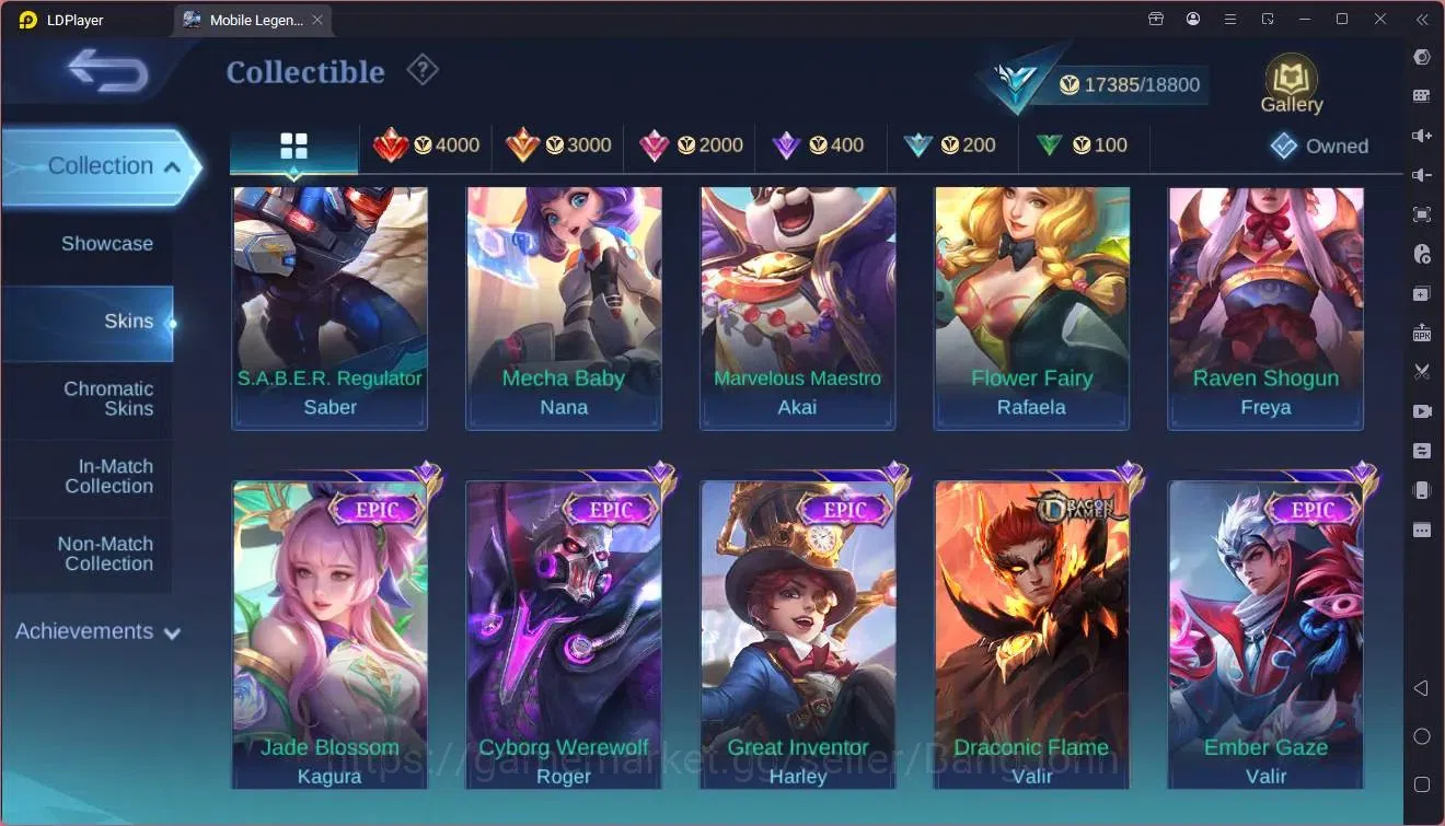 Mobile Legends: Bang Bang Accounts Global|Hero 69|Skin 85|Seasoned|CC Natalia|Dragon  image 11