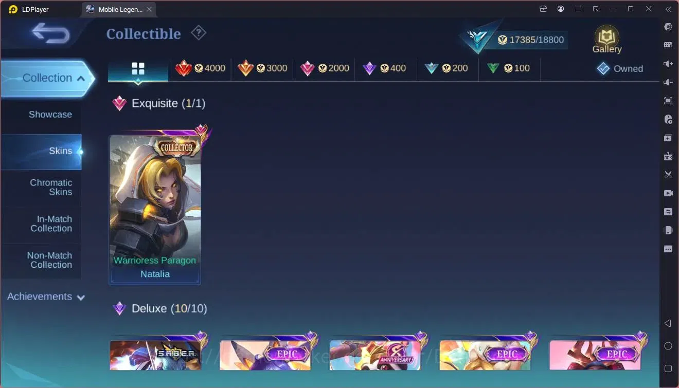 Mobile Legends: Bang Bang Accounts Global|Hero 69|Skin 85|Seasoned|CC Natalia|Dragon  image 13