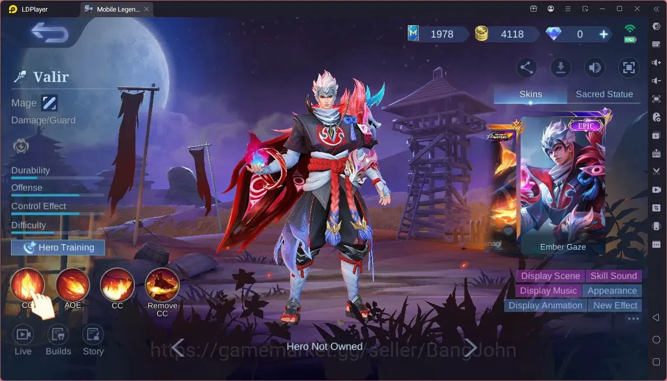 Mobile Legends: Bang Bang Accounts Global|Hero 69|Skin 85|Seasoned|CC Natalia|Dragon  image 9