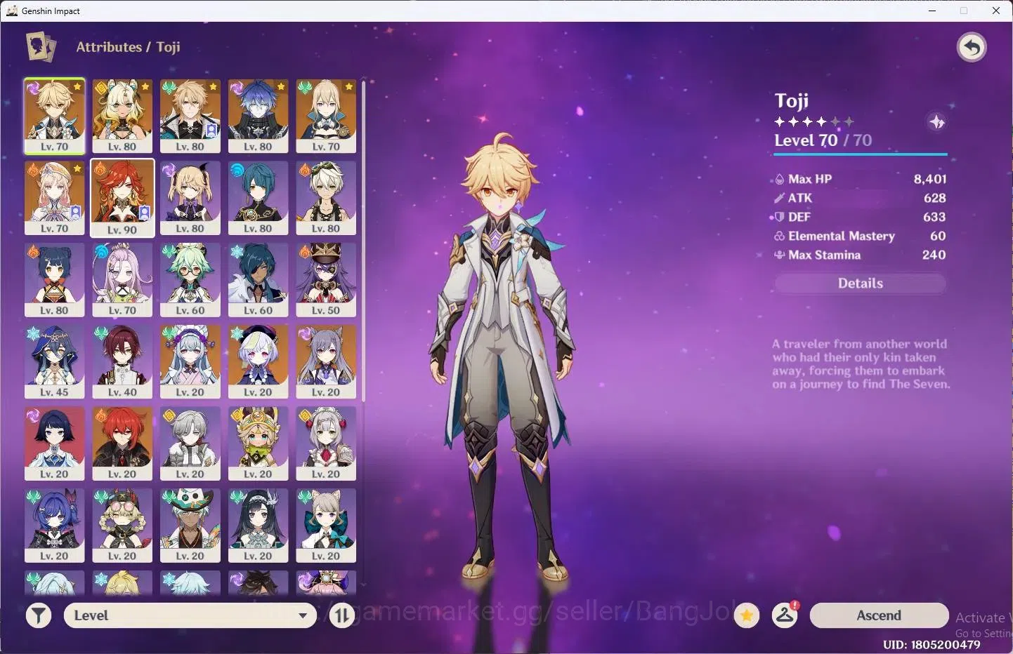 Genshin Impact Accounts Asia | AR 56 | 5 Limit | Xilonen,Varka,Flins,Nicol image 2