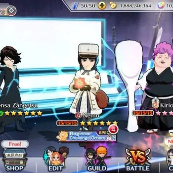 Bleach: Brave Souls Accounts Starter Global | 585K BP+10 Orb | Fresh Story | Ichigo 10th | Nemu Xmas24 | Kirio TYBW | Tensa