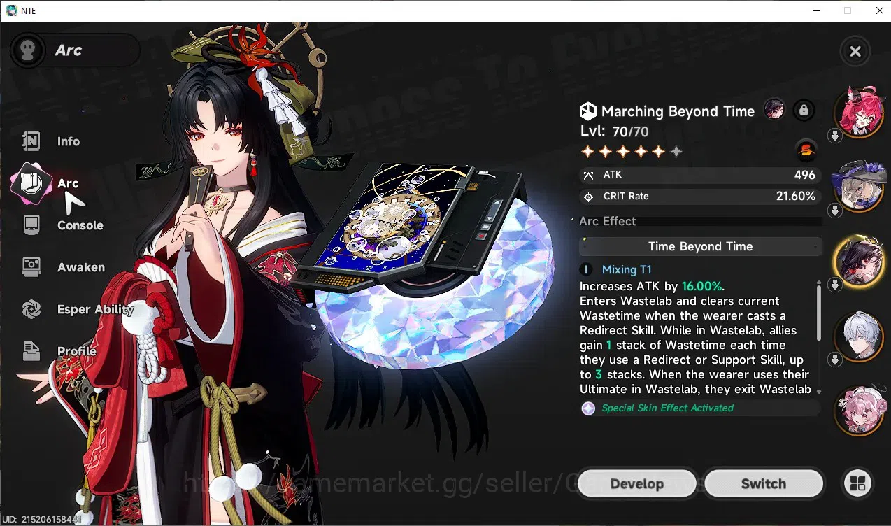 Neverness to Everness Accounts GLOBAL SEA|HL 46|TL 34|7 SSR 3 Limit[Lacrimosa,Hot image 4