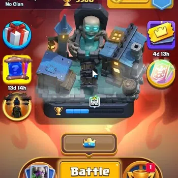 Clash Royale Accounts High-End Lv 501|KTL 10|Trophy 3960|Card 60/122|3 EVO 2 Legend 14 Epic 20 Rare 25 Common|2