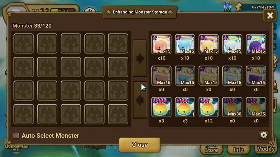 Summoners War: Sky Arena Accounts EUROPE Lv 32|1 LD[Destiny]|13 Total NB5[Aaliyah,Ar image 12