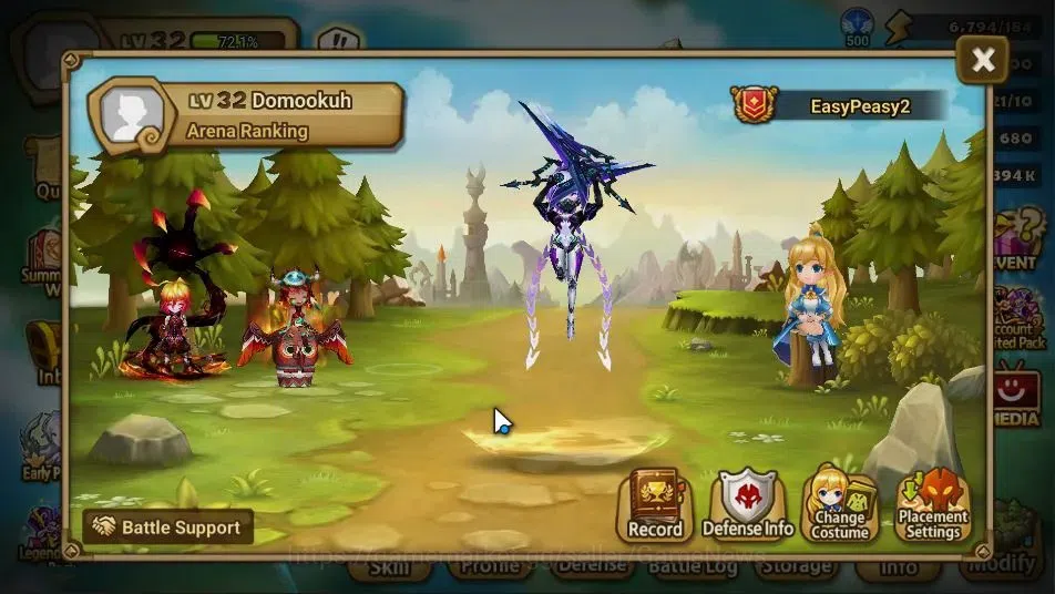 Summoners War: Sky Arena Accounts EUROPE Lv 32|1 LD[Destiny]|13 Total NB5[Aaliyah,Ar image 2