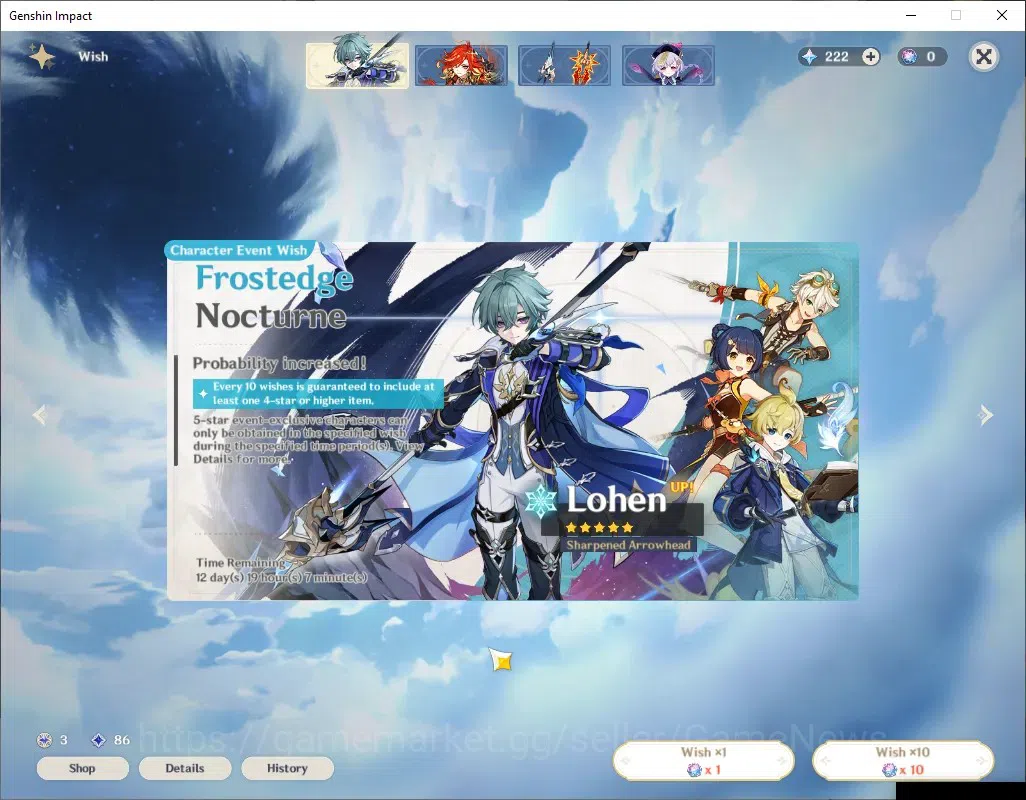 Genshin Impact Accounts ASIA|AR 56|7 Limited + 4(*5Weap)|[Nefer,Xiao]+Sign image 14