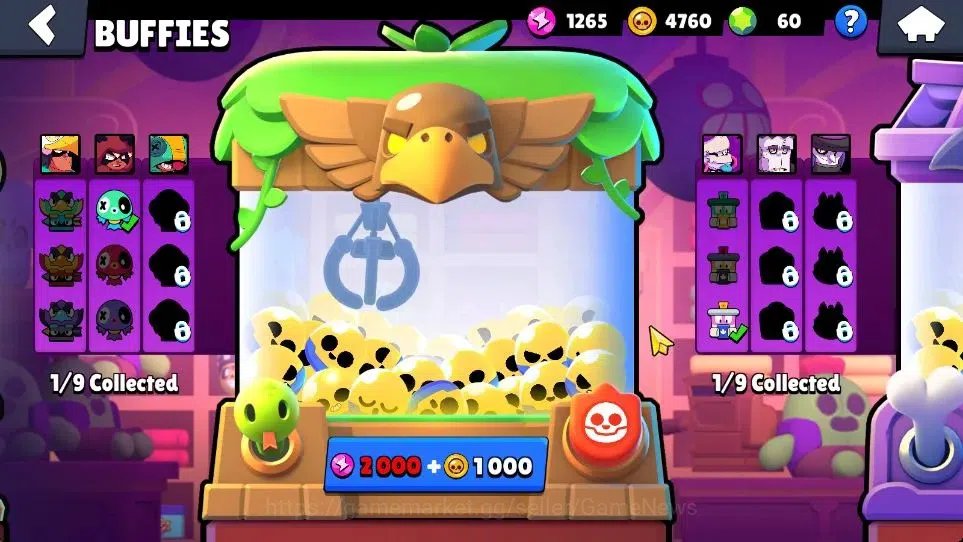 Brawl Stars Accounts 1130 Trophy|18 Brawlers 2 Max Lvl (Full Buffies Edgar,Emz)|1 Epic Skin (Sugarplum Rosa)|5K Bling|CN 12