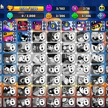 Brawl Stars Accounts 1130 Trophy|18 Brawlers 2 Max Lvl (Full Buffies Ed image 1