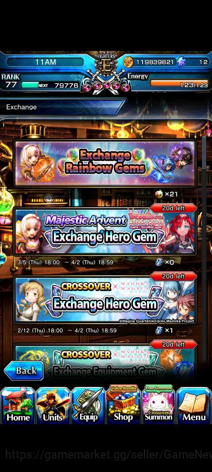 Grand Summoners Accounts Global|Rank 77|17 Ascend|InumutaTW,EmiyaTW,Summer image 14