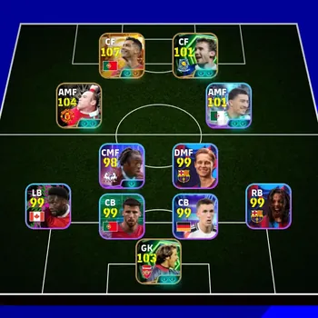eFootball Accounts Legends & Iconic Players Mobile |PW 3142|BIGT Ronaldo,Epic DavidSeaman Shevchenko Rooney,Shwt