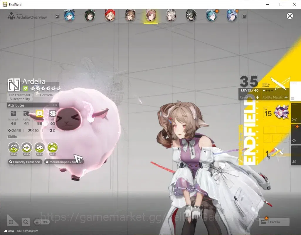 Arknights: Endfield Accounts ASIA|Lv47|6SSR(3Limited)+15(*6WEP)|ZhuangFangyi,(R image 7
