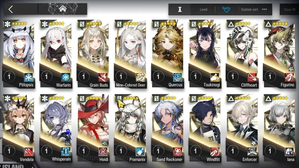 Arknights Accounts Lv 66|215 Op+17 Outfits|7 Limited|Wis'adel P1,Virt image 12