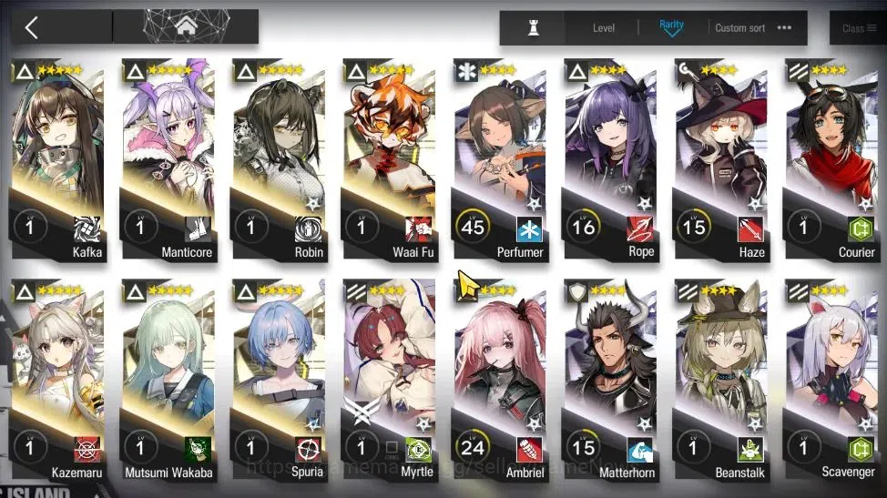 Arknights Accounts Lv 66|215 Op+17 Outfits|7 Limited|Wis'adel P1,Virt image 13