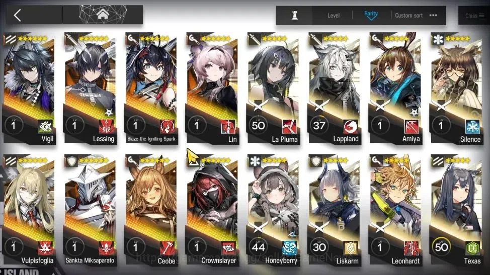 Arknights Accounts Lv 66|215 Op+17 Outfits|7 Limited|Wis'adel P1,Virt image 7