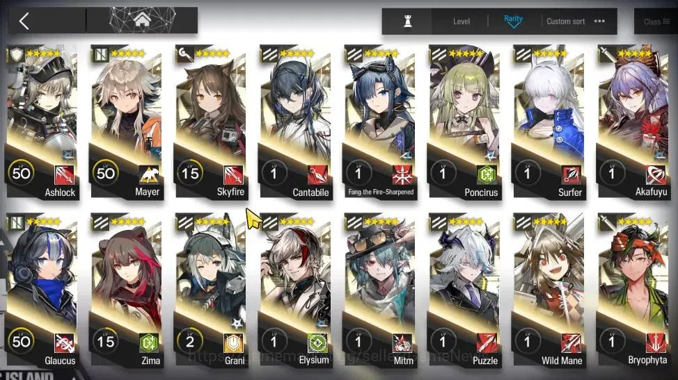 Arknights Accounts Lv 66|215 Op+17 Outfits|7 Limited|Wis'adel P1,Virt image 8