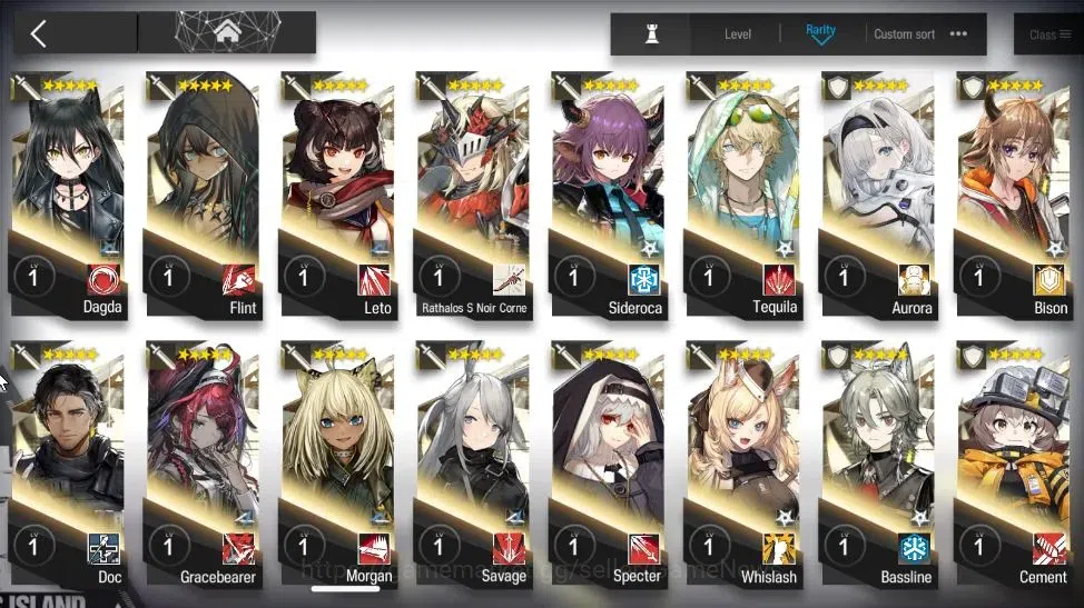 Arknights Accounts Lv 66|215 Op+17 Outfits|7 Limited|Wis'adel P1,Virt image 9