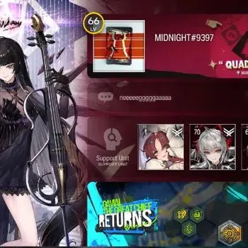 Arknights High-End Lv 66|215 Op+17 Outfits|7 Limited|Wis'adel P1,Virt image 1