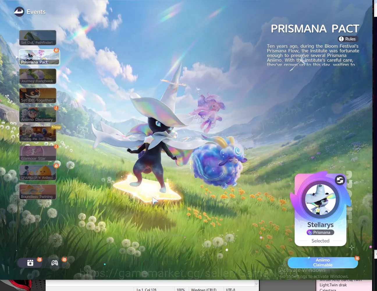 Aniimo Accounts Mid Game NA|Lv 42| 3 Prismana +Selector ON (Stellarys SP5,Turbo SP6,Hexxin SP7) +3 Sparkling| 6 Umbral 1