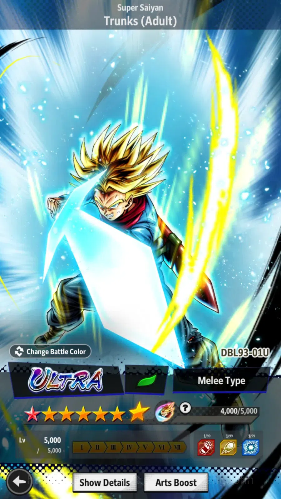 Dragon Ball Legends Accounts Android | Lvl 153|98.7M Total Power|10 CC|1 LR|3 U image 11