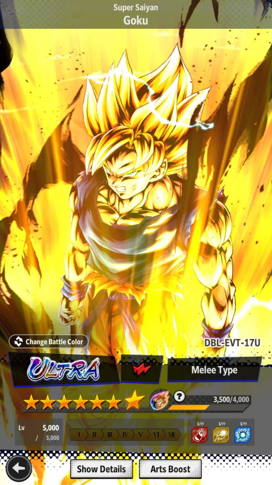 Dragon Ball Legends Accounts Android | Lvl 153|98.7M Total Power|10 CC|1 LR|3 U image 12