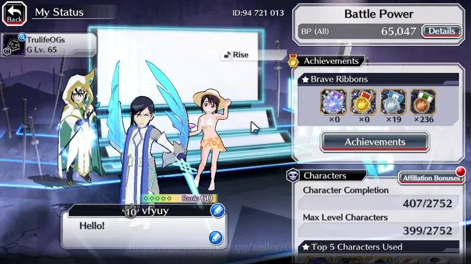 Bleach: Brave Souls Accounts [GLOBAL]20K Orbs+Fresh All Story|Uryu 7th,Momo 22S image 2
