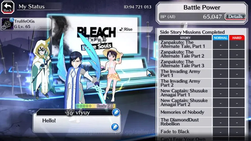 Bleach: Brave Souls Accounts [GLOBAL]20K Orbs+Fresh All Story|Uryu 7th,Momo 22S image 5