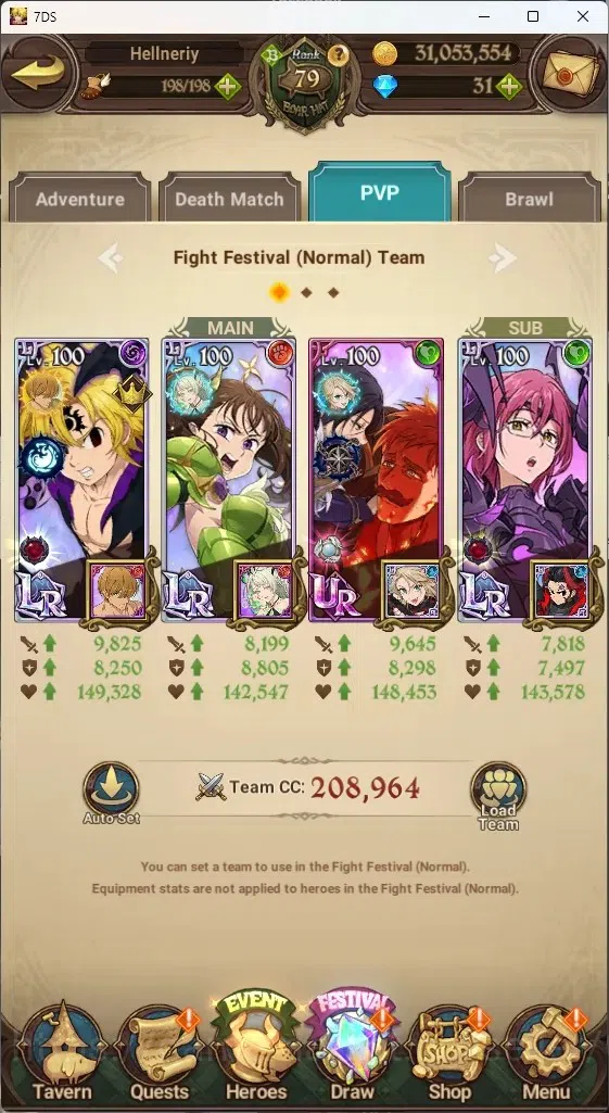 The Seven Deadly Sins: Grand Cross Accounts ASIA|5,2M CC|46 LS,31 Dm|8 LR+11 UR+Collab ReZERO| image 13