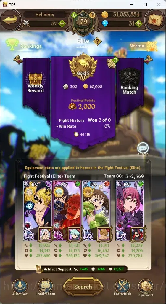 The Seven Deadly Sins: Grand Cross Accounts ASIA|5,2M CC|46 LS,31 Dm|8 LR+11 UR+Collab ReZERO| image 14