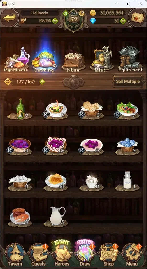 The Seven Deadly Sins: Grand Cross Accounts ASIA|5,2M CC|46 LS,31 Dm|8 LR+11 UR+Collab ReZERO| image 19