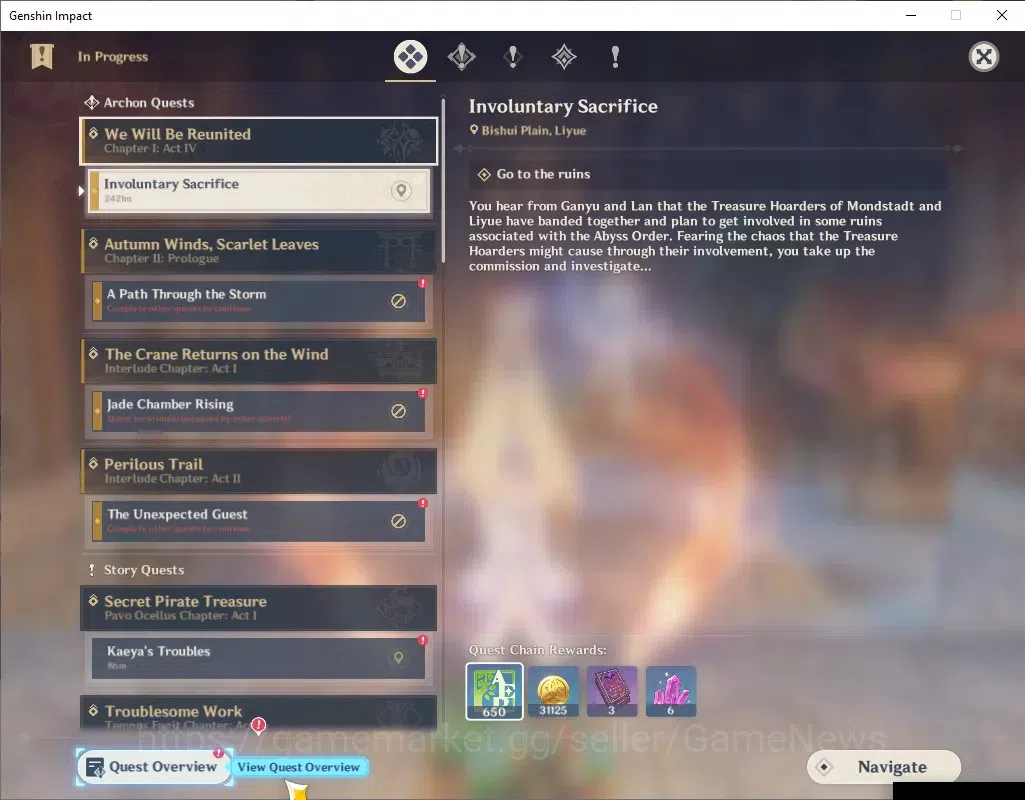 Genshin Impact Accounts ASIA|AR 39|Rate On|1 Limited + 1 (*5 Standard)|Nic image 13