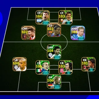 eFootball Accounts Legends & Iconic Players COLECTIVE 3194+| BIGTIME RONALDINHO x BIGTIME S GERARD x BIGTIME R