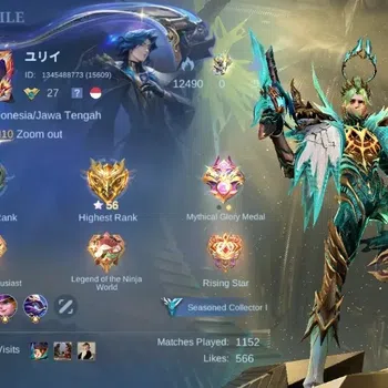Mobile Legends: Bang Bang Accounts Others Global|Skin 80|Seasoned|PRIME Granger,S.A.B.E.R Cyclops,V.E.N.O.M Harly,Gaara