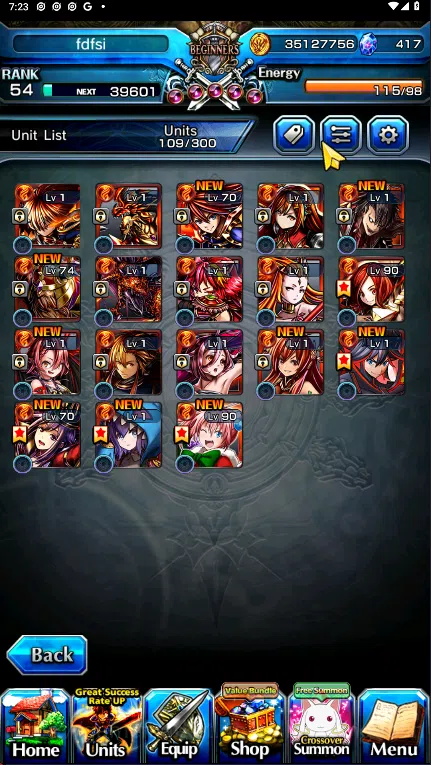 Grand Summoners Accounts GLOBAL | Ascend 19 | Saitama TW, Houka TW, S Miyu  image 4