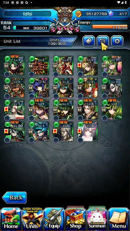 Grand Summoners Accounts GLOBAL | Ascend 19 | Saitama TW, Houka TW, S Miyu  image 6