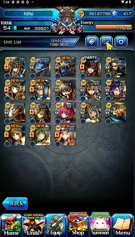 Grand Summoners Accounts GLOBAL | Ascend 19 | Saitama TW, Houka TW, S Miyu  image 7