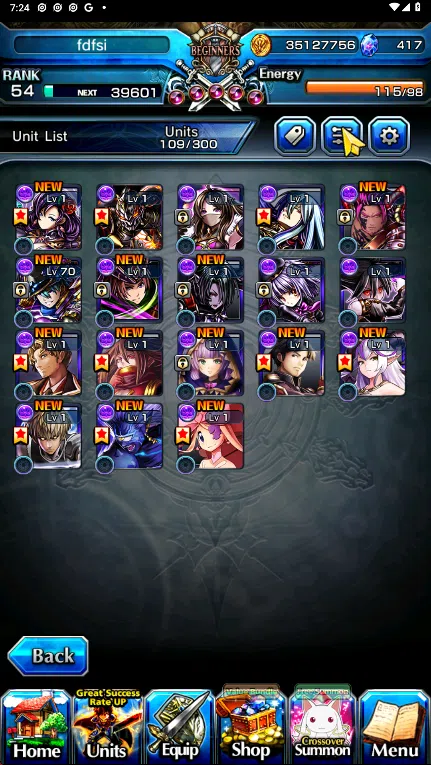 Grand Summoners Accounts GLOBAL | Ascend 19 | Saitama TW, Houka TW, S Miyu  image 8