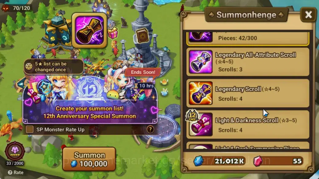 Summoners War: Sky Arena Accounts GLOBAL | NB 5 TESHAR,Starter Gacha 115 12Y+160 11Y image 2