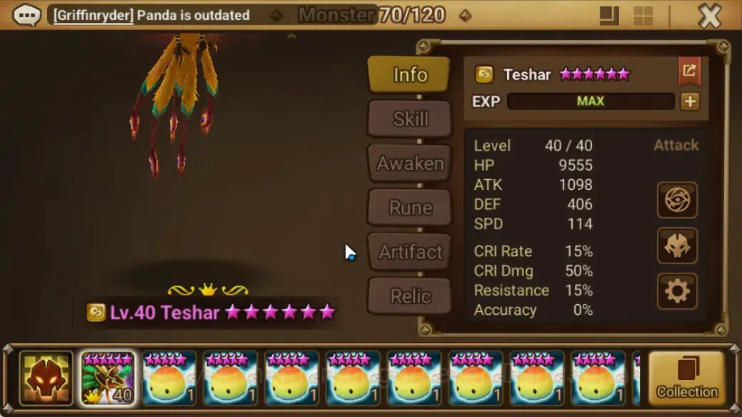 Summoners War: Sky Arena Accounts GLOBAL | NB 5 TESHAR,Starter Gacha 115 12Y+160 11Y image 4