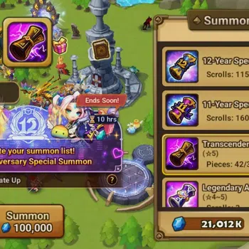 Summoners War: Sky Arena Starter GLOBAL | NB 5 TESHAR,Starter Gacha 115 12Y+160 11Y image 1