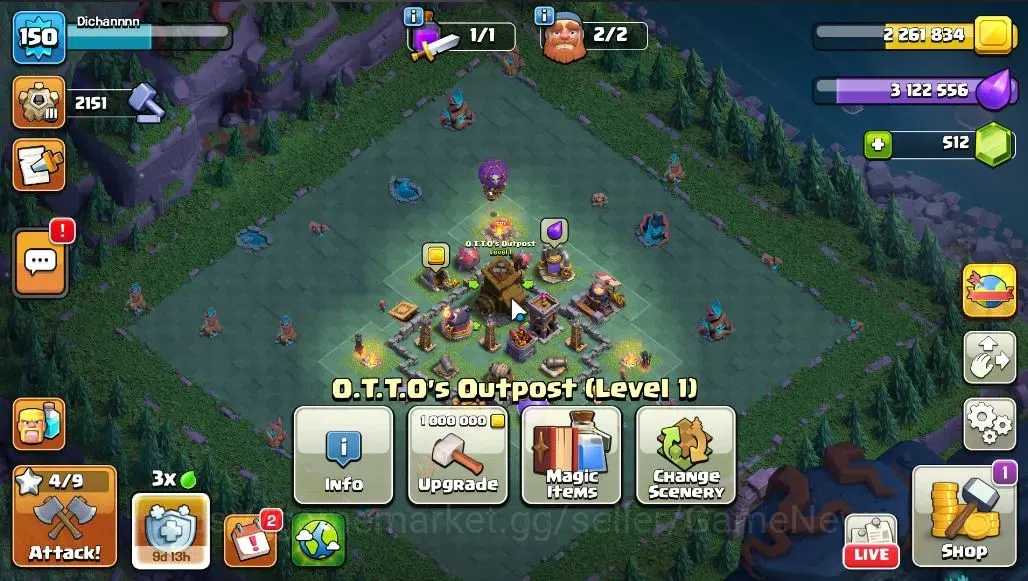 Clash of Clans Accounts LV 150|TH 14-BH 7|HH 8|BK 53,AQ 56,GW 31,MP 48,RC image 19