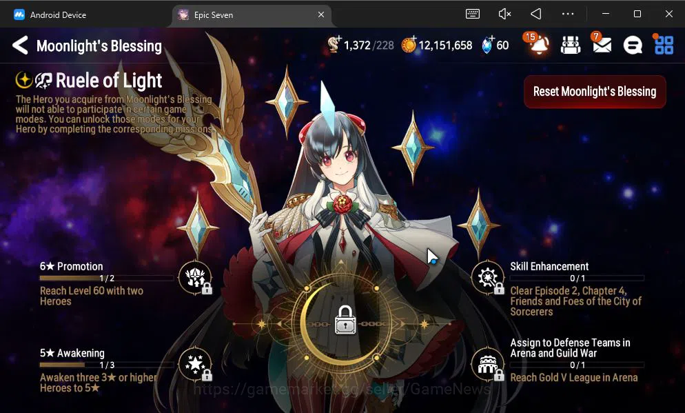 Epic Seven Accounts GLOBAL UNVERIF|New Era|6 ML(DK Sharun,Har Setti,Zi image 10