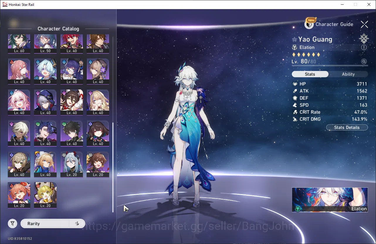Honkai Star Rail Accounts Asia TL 68 | 15 Limit | Prime Team SW999 + Sign |  image 14