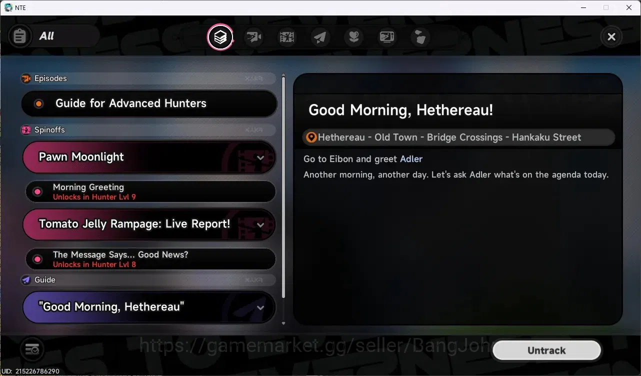 Neverness to Everness Accounts NA| Hunter Lv 7 | 2 S-Class (Chaos,Sakiri)+6 A-Cla image 14
